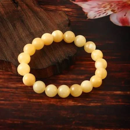 Yellow Calcite Bracelet 10mm